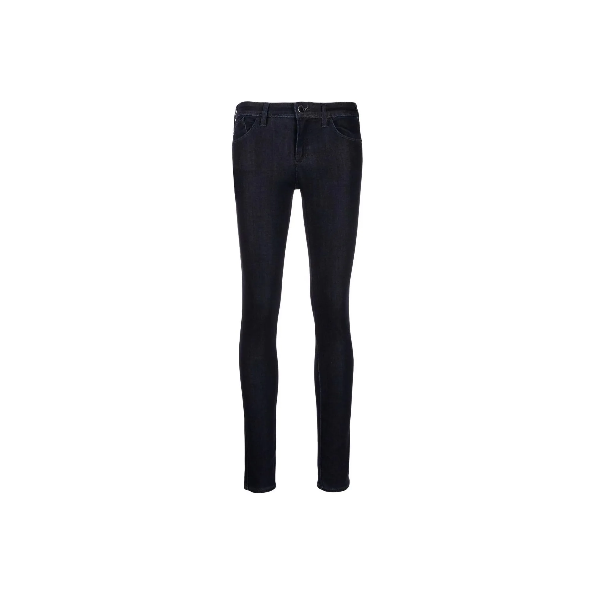 EMPORIO ARMANI J20 High waisted Super Skinny Leg Jeans In Lyocell Denim