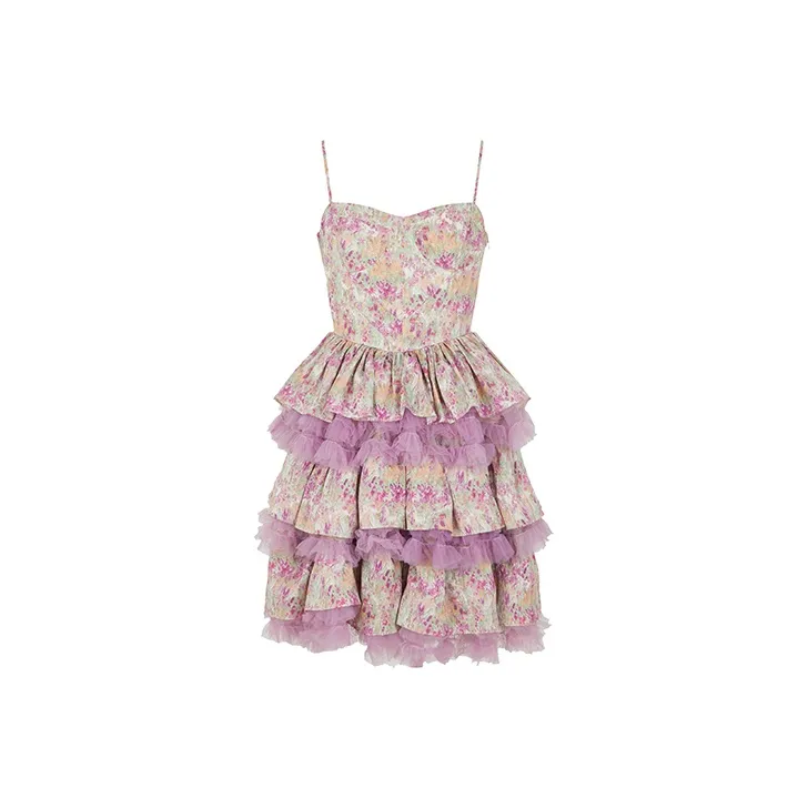 LIULANGGONGHE Camisole Dress Dress Hyacinth Purple