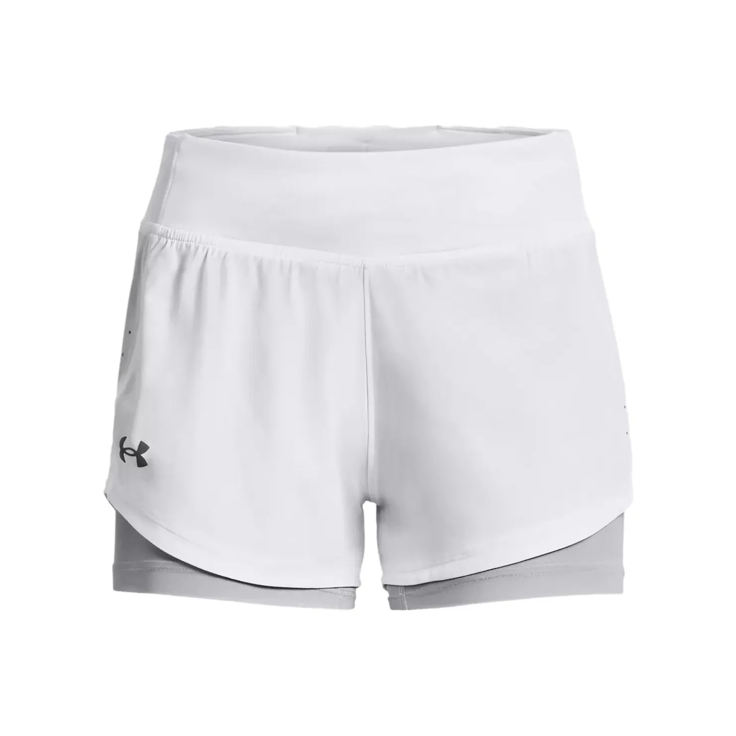 Under Armour SpeedPocket Белые Женские Повседневные Шорты