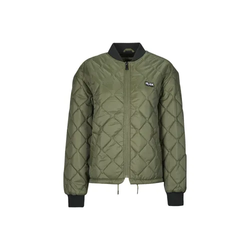 VOLCOM Хаки зеленый Женские объемные куртки (пуфы)