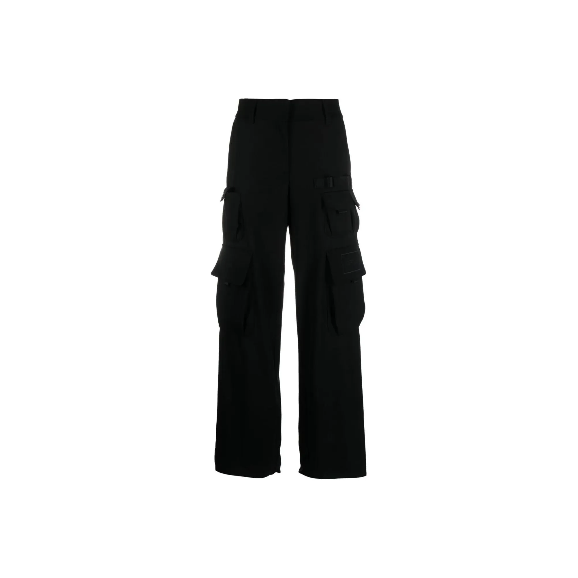 OFF WHITE Wo Gab Toybox Straight Leg Trousers