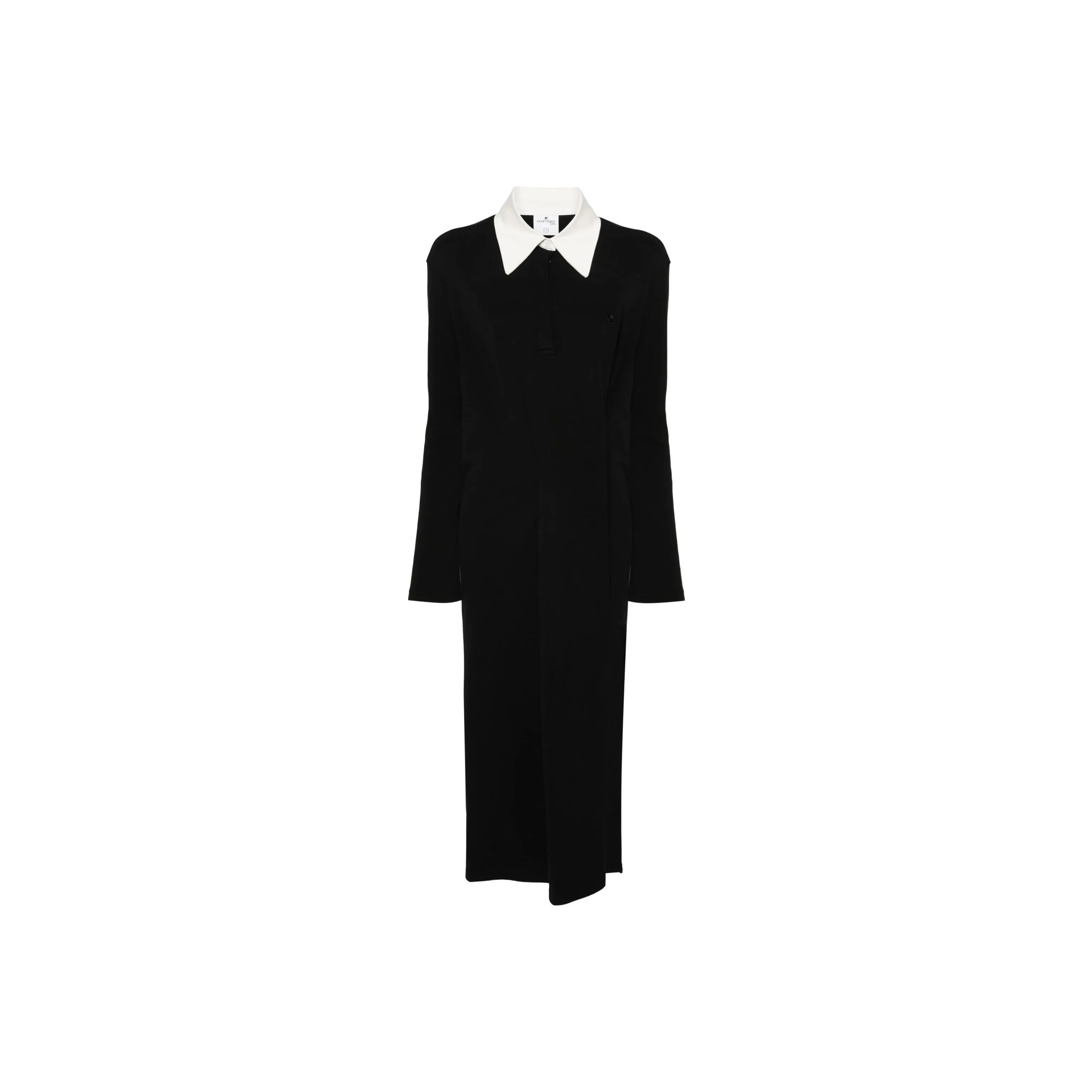 COURREGES Long-Sleeved Dresses Women's Black