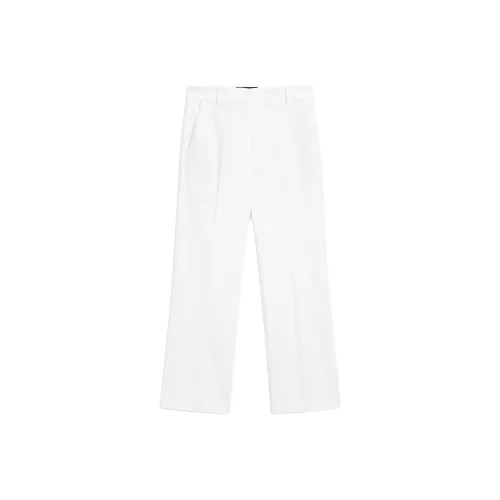 Massimo Dutti Белые Женские Повседневные Брюки