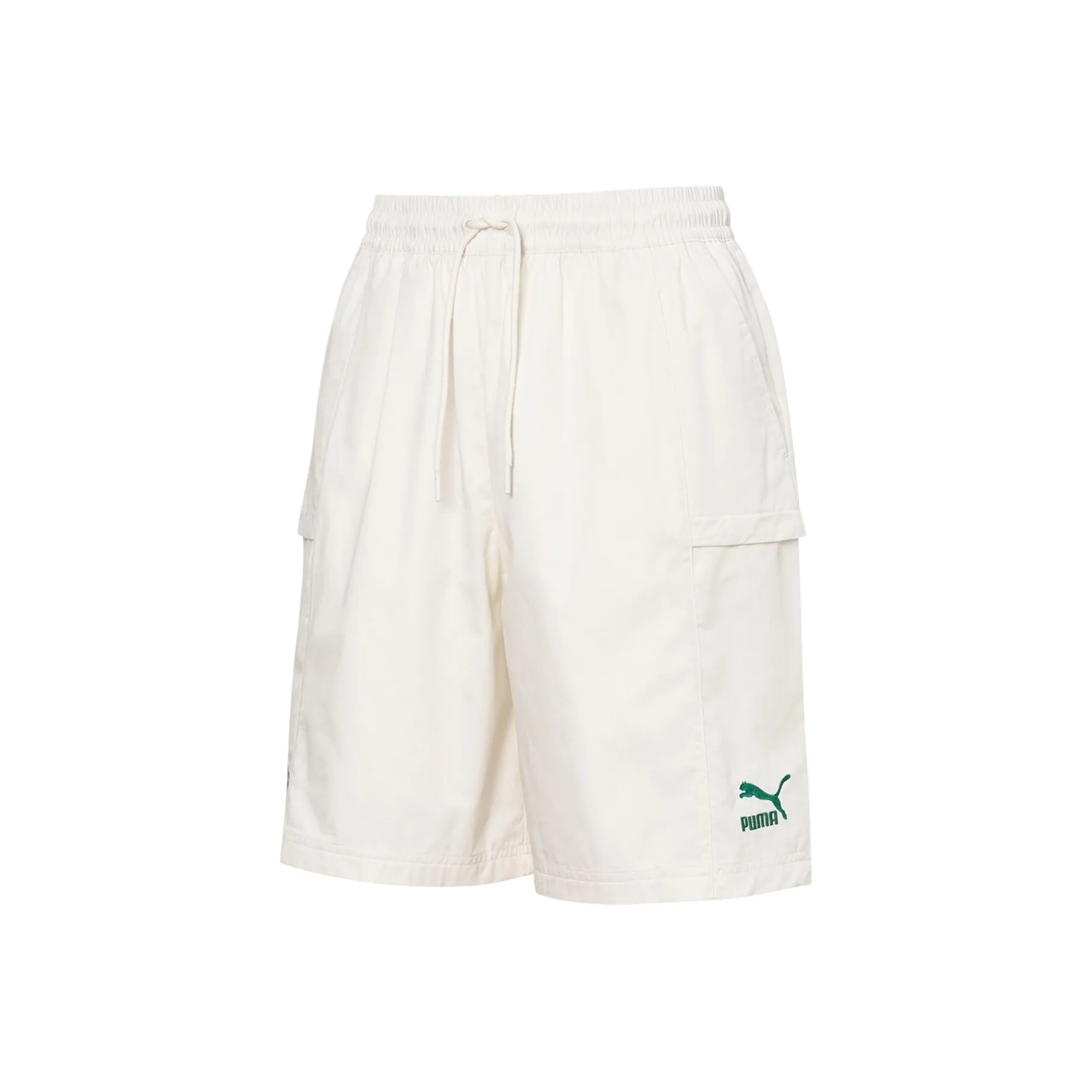 PUMA GLAMPING Повседневные шорты Женские Белые
