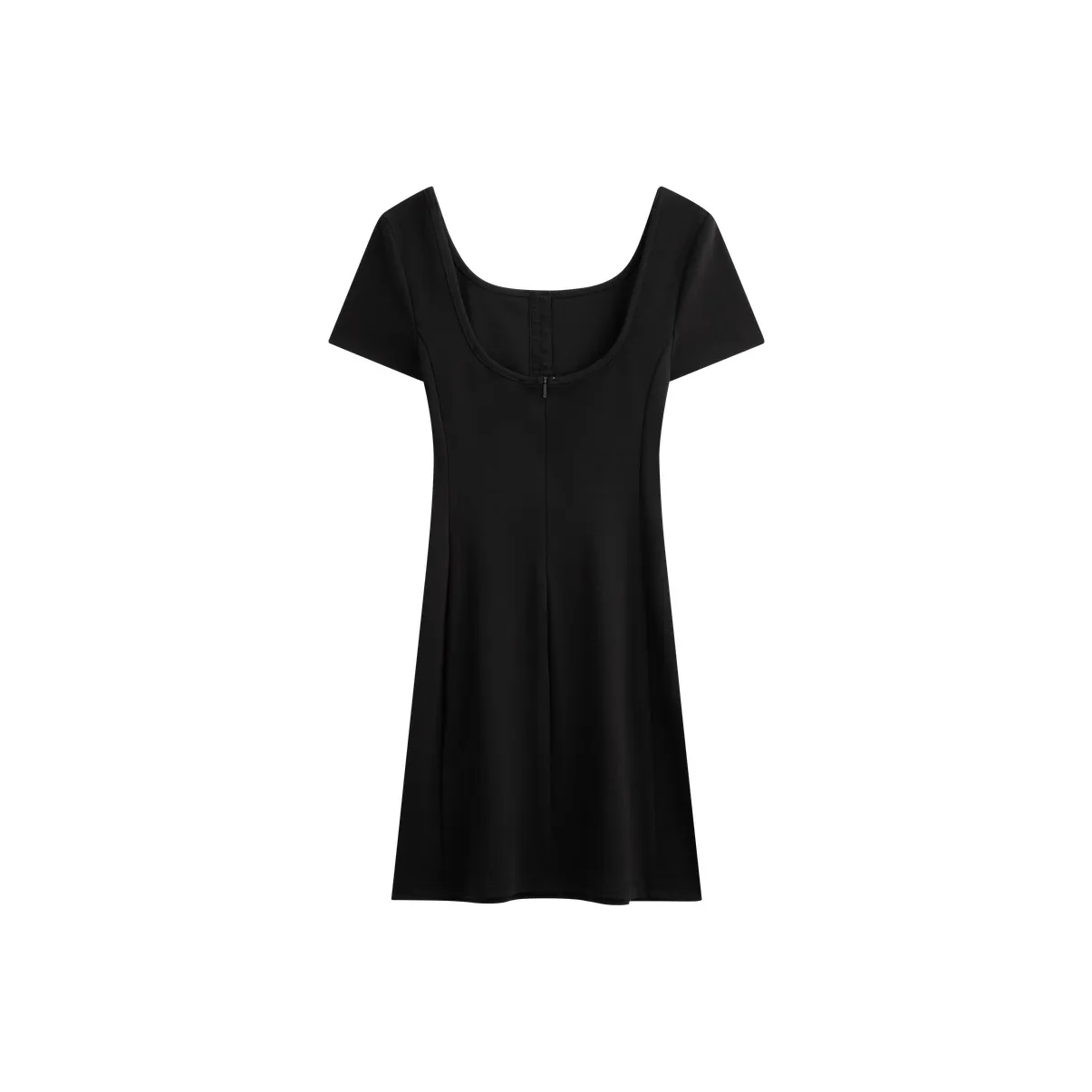 Calvin Klein Короткий рукав Платье Женское Космос Черный