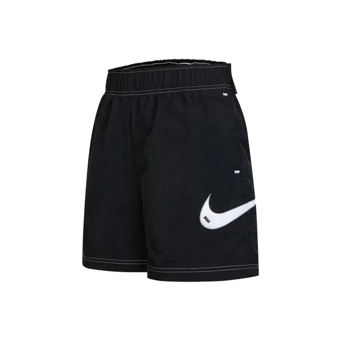 Nike Sportswear Swoosh Women's Woven High Rise Shorts Black