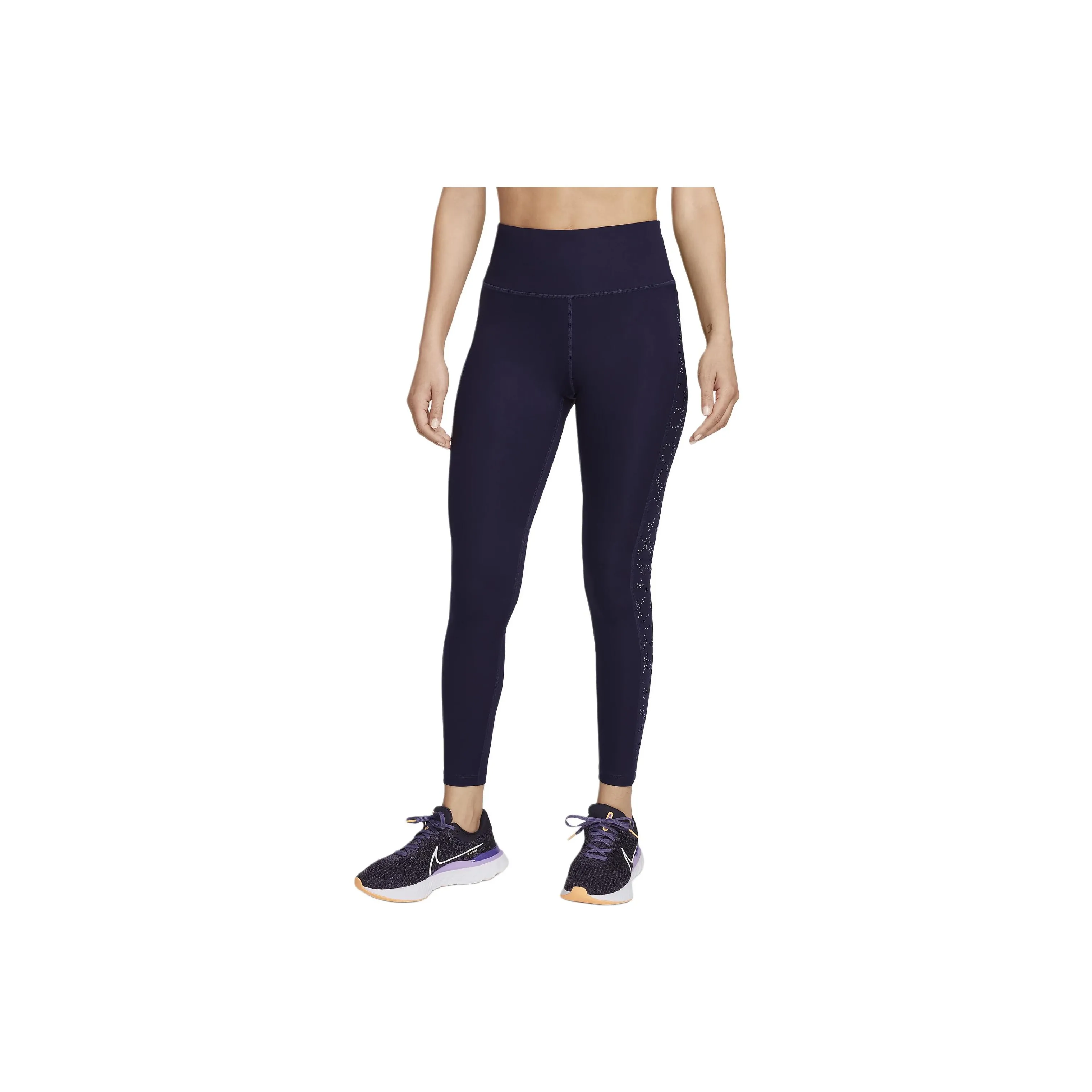 Nike Fast Women's Mid-Rise 7/8 Printed Leggings With Pockets