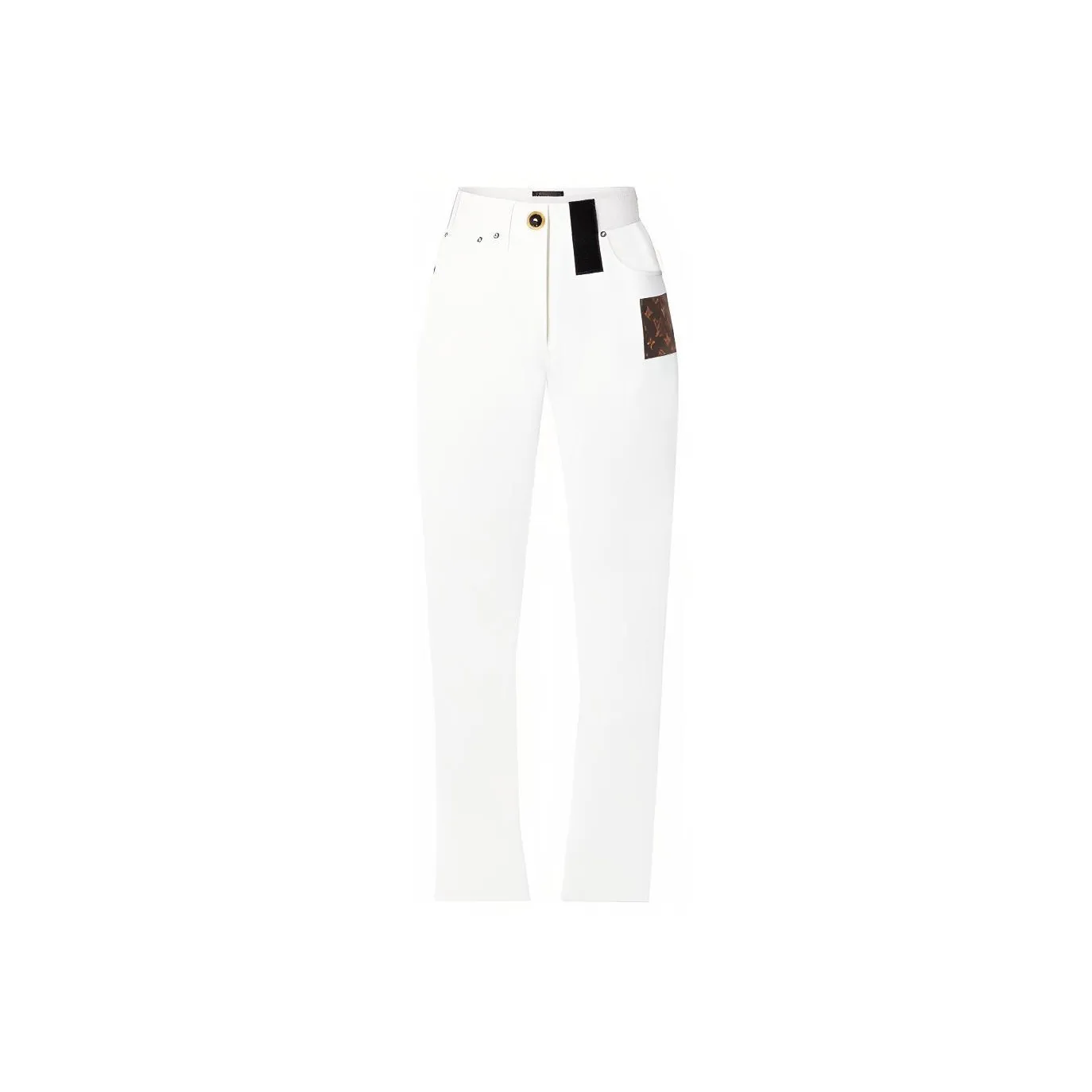 LOUIS VUITTON FW22 Jeans Women's White