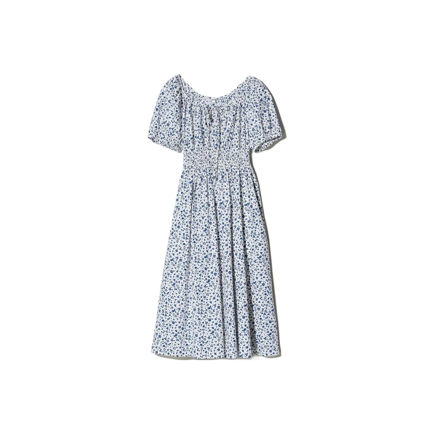 UNIQLO Short Sleeved Dresses Women's Ivory