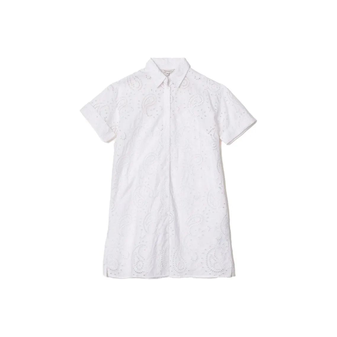 CLUB MONACO Короткий рукав Платье Женское Белое