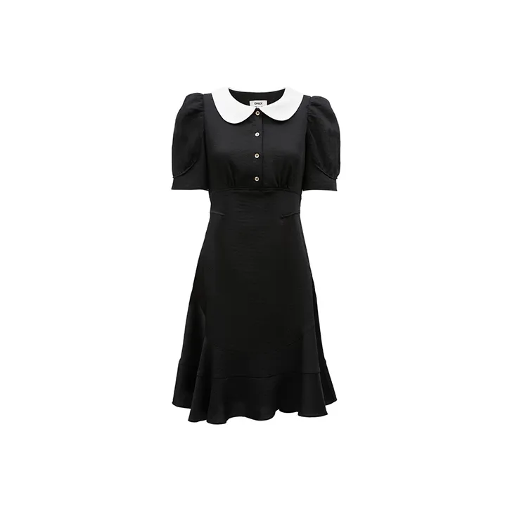 ONLY Short Sleeved Dresses Women's Black