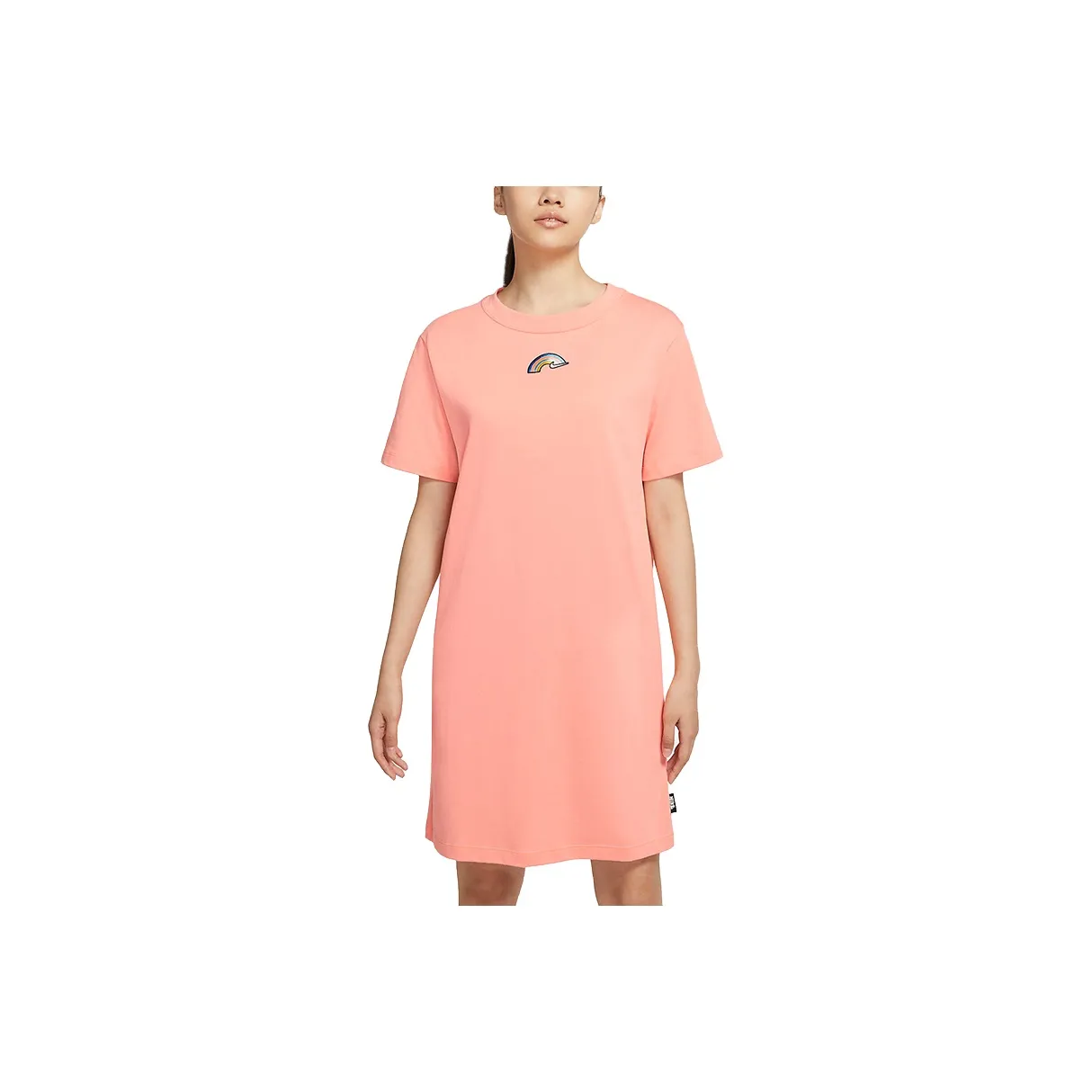 Nike Sportswear Short Sleeved Dresses Women's Frenzied Dark Red