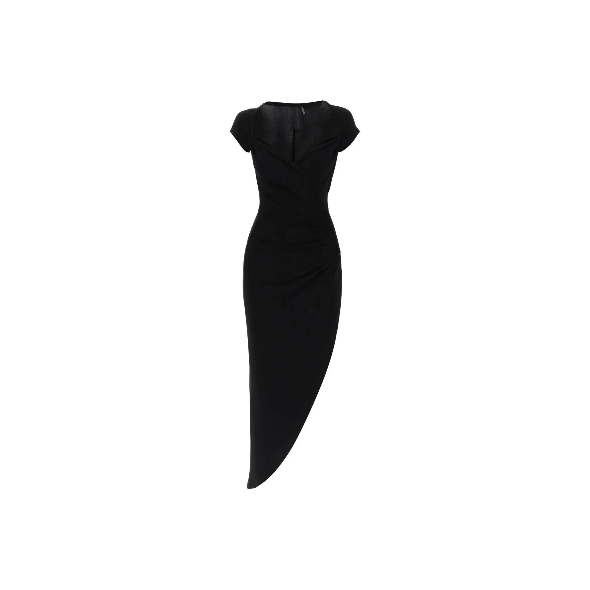 NORMA KAMALI Cap sleeves Asymmetric Dress