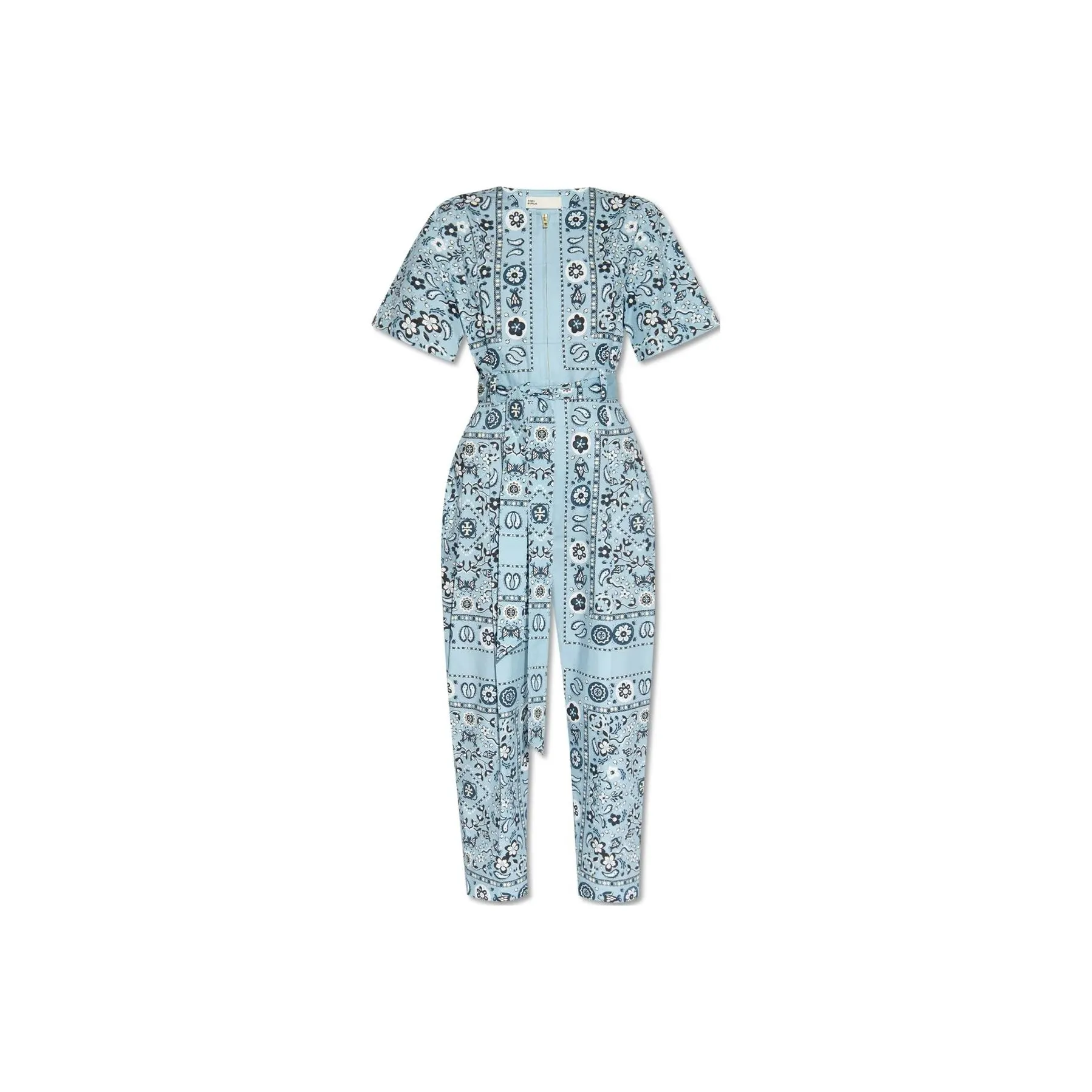 TORY BURCH Pisces Dream print Cotton Jumpsuit