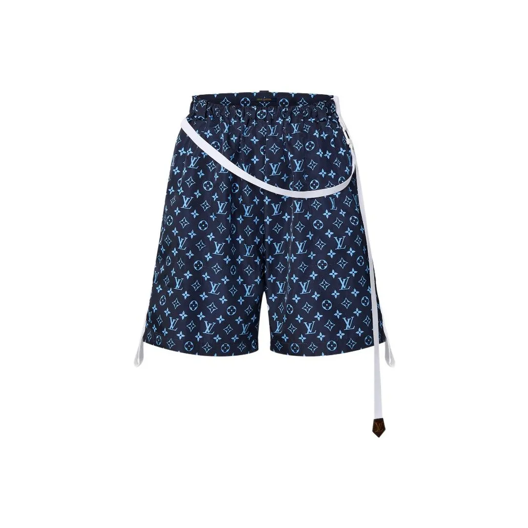 LOUIS VUITTON FW22 Casual Shorts Women's Blue
