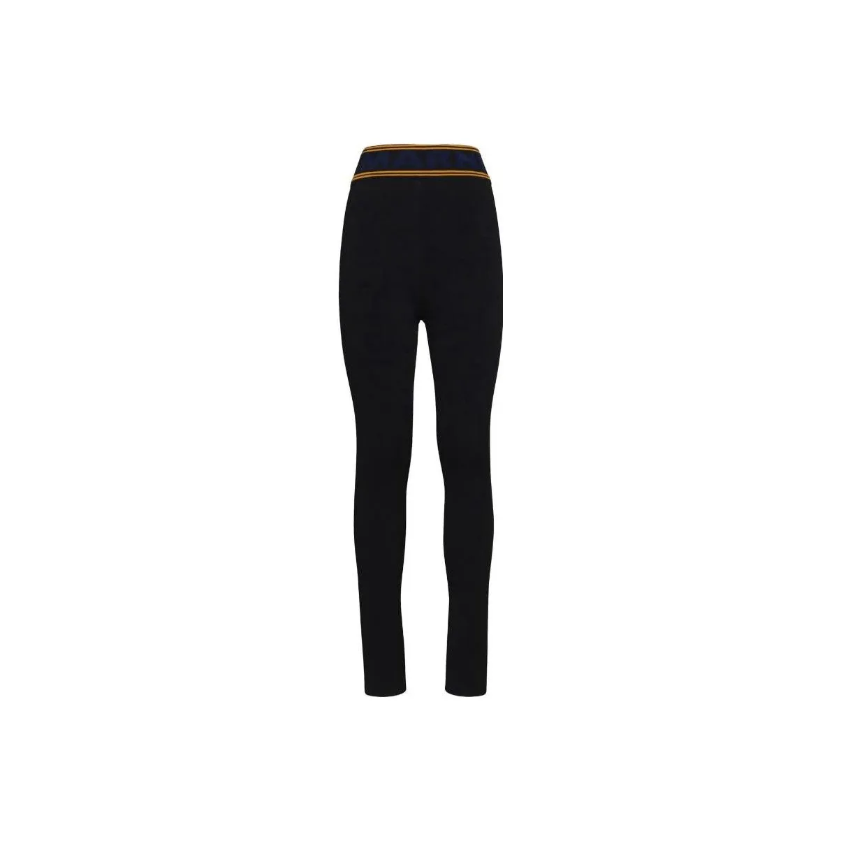 MARNI Logo Waistband High Waist Trousers