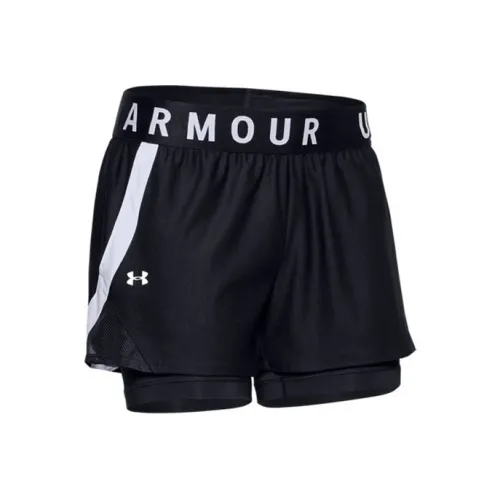 Under Armour Play Up Черные Женские Повседневные Шорты