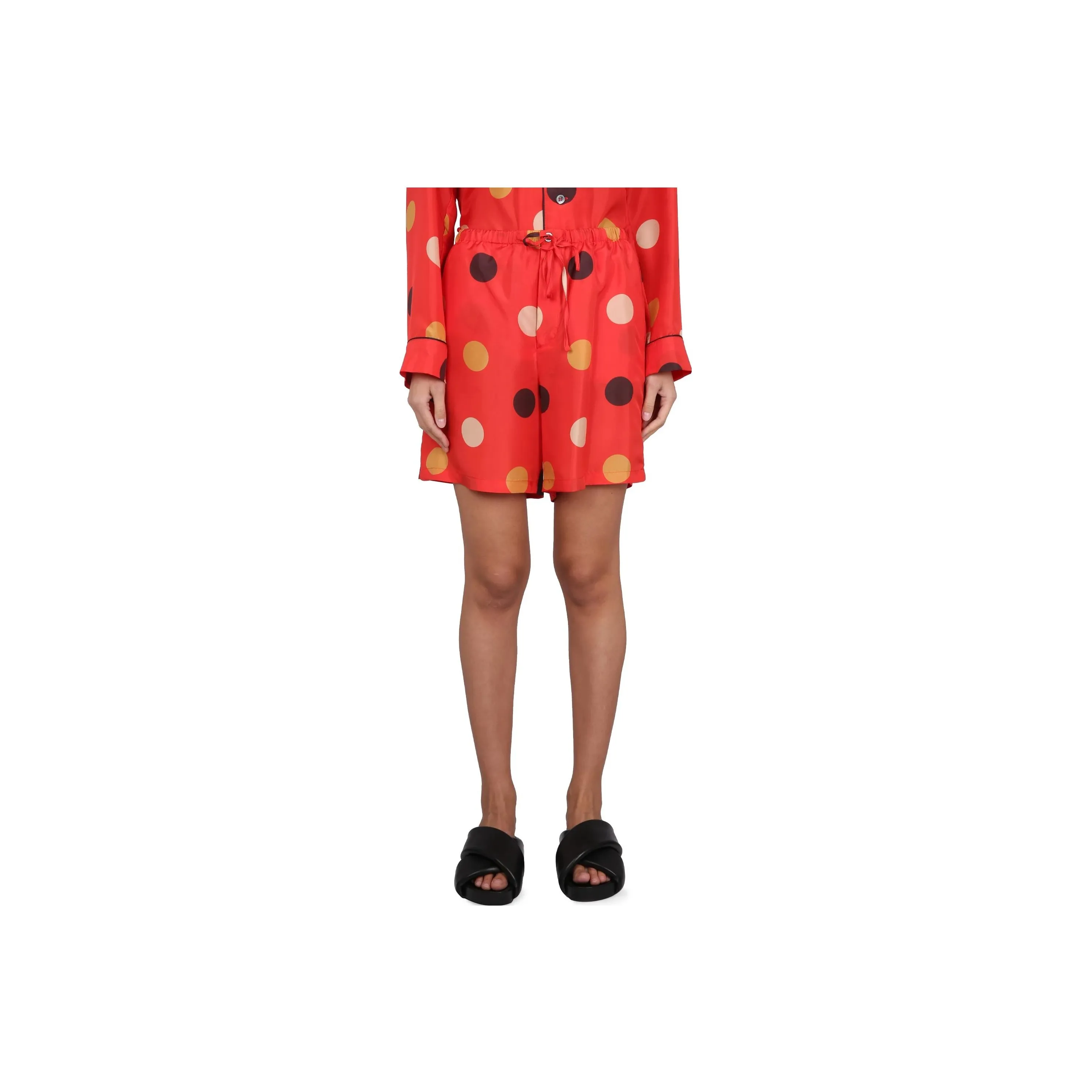 ASPESI Casual Shorts Women's Red