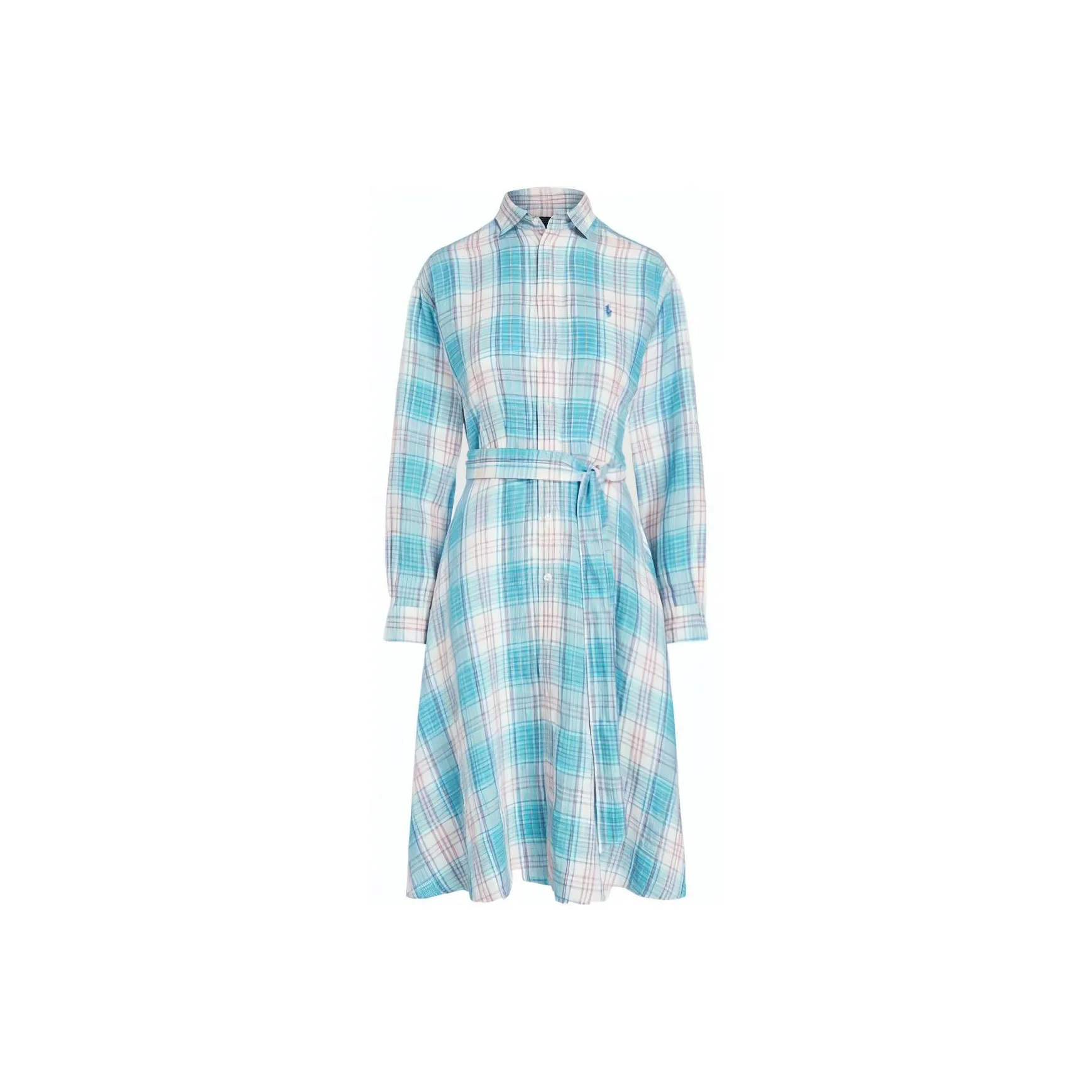 Polo Ralph Lauren Long Sleeved Dresses Women's Blue
