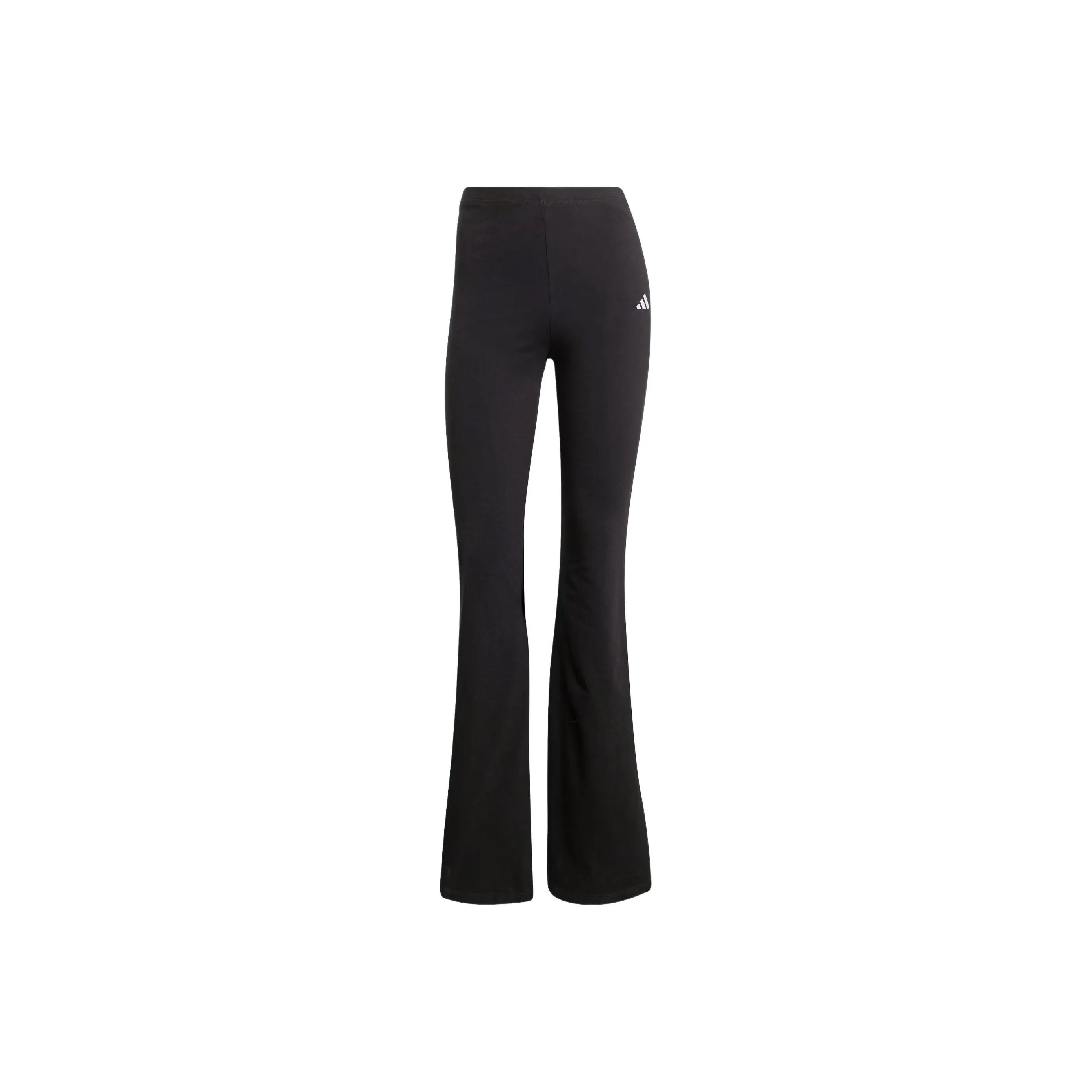 Adidas Women's Essentials Small Logo Flared Leggings Black/White