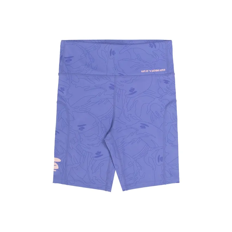aape Фиолетовые PPZ Женские Повседневные шорты