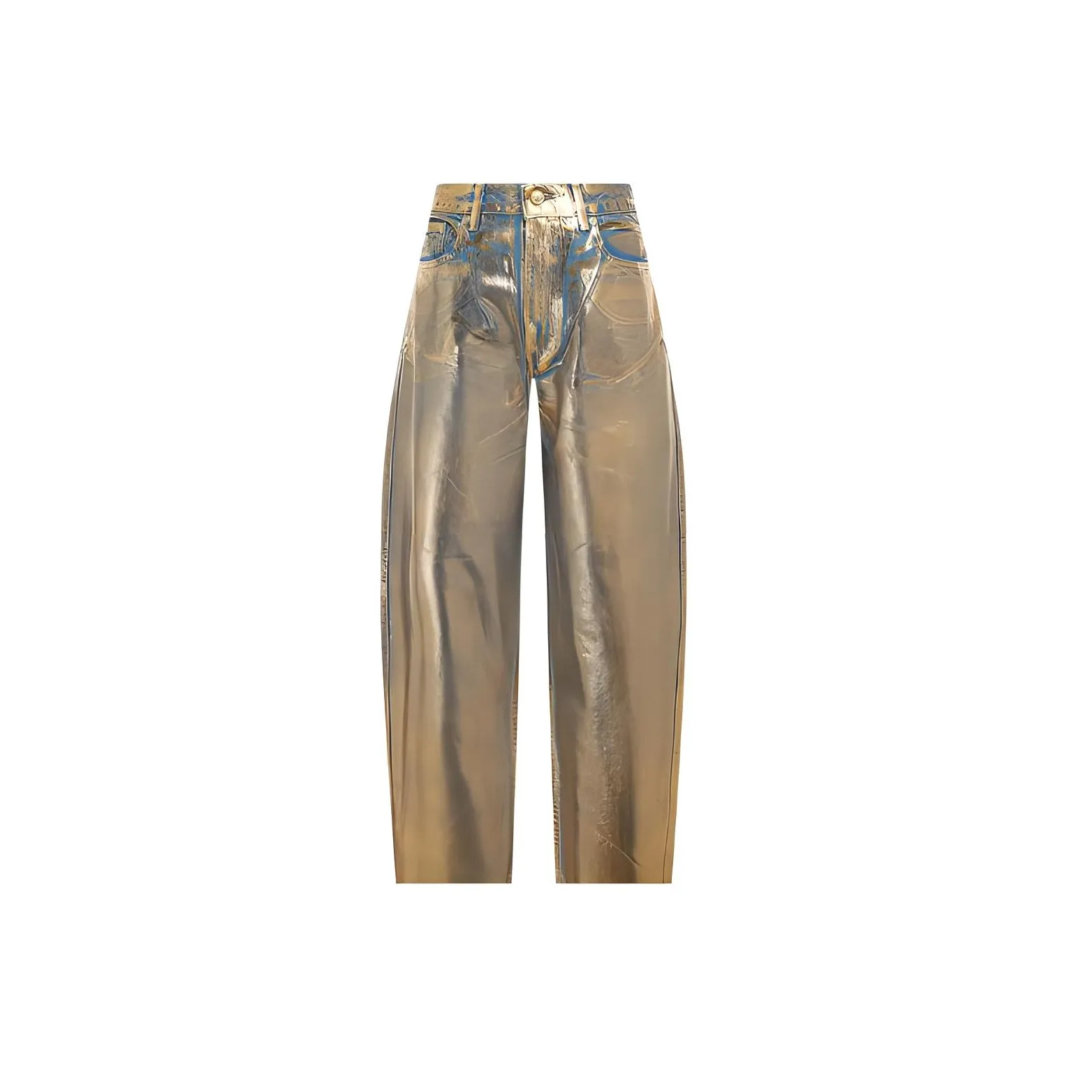 GANNI Jeans Women's Gold