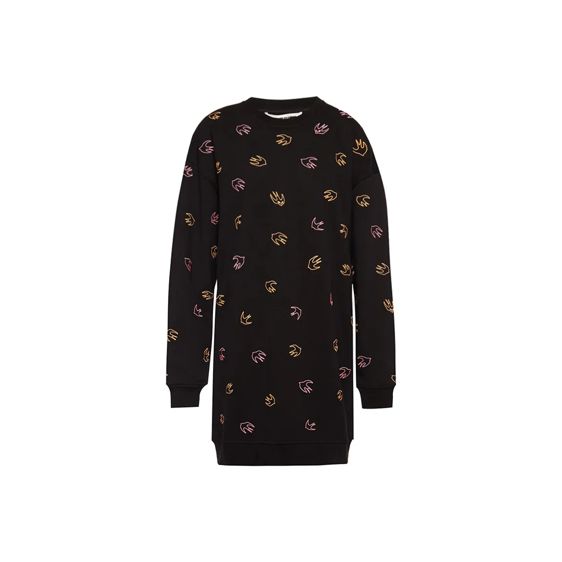 McQ Alexander McQueen Long Sleeved Dresses Women's Black