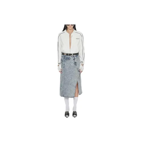 PushBUTTON Женские джинсовые длинные юбки