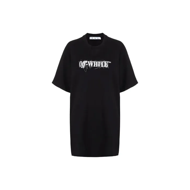 OFF WHITE FW21 Short Sleeved Dress Women's