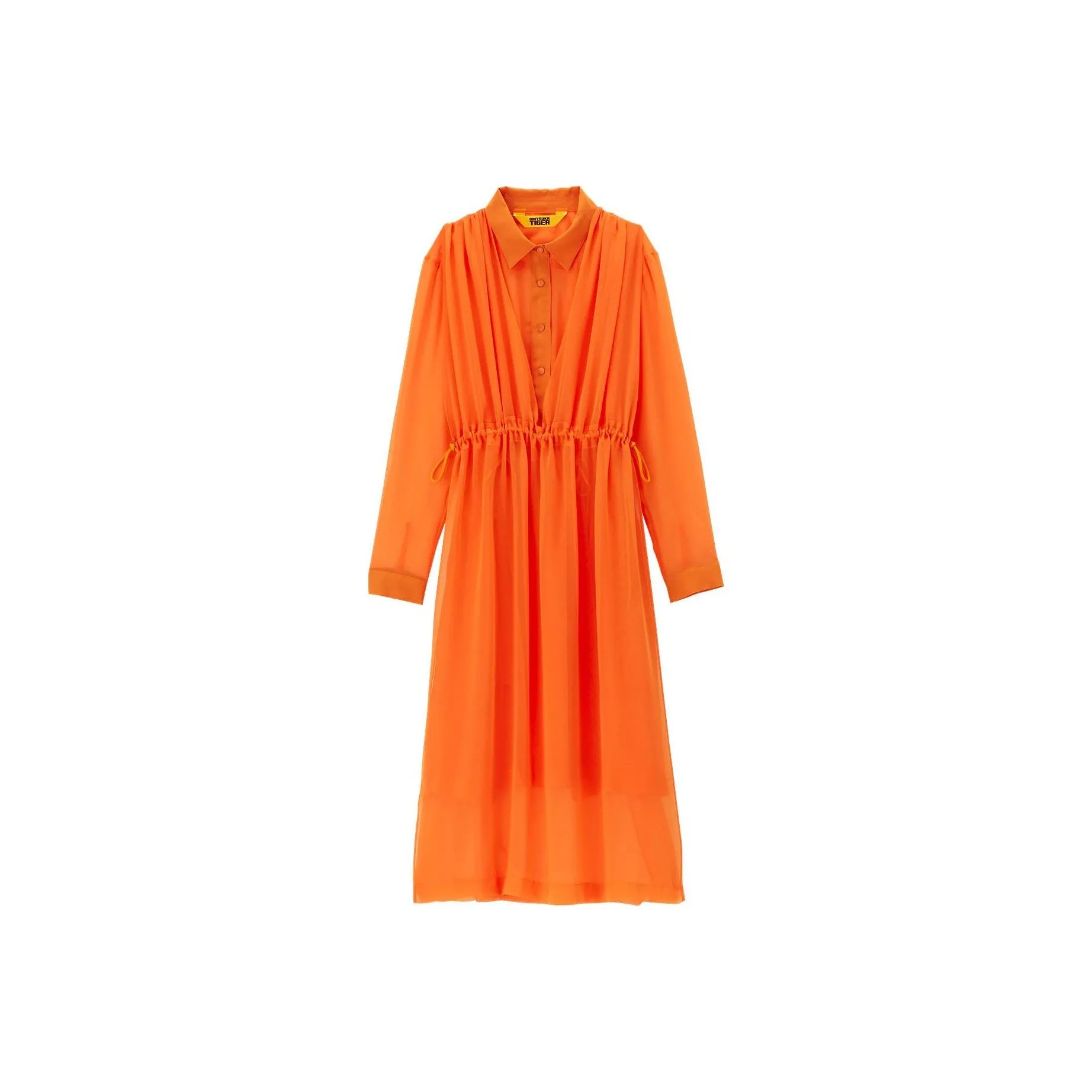 Onitsuka Tiger WS DRESS Long Sleeved Dress Women's Orange