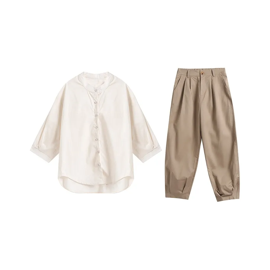 WOWI Shirt Matching Sets Women's