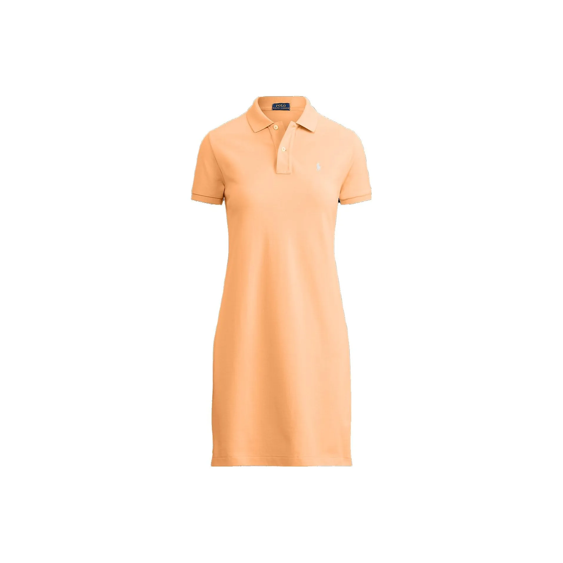 Polo Ralph Lauren SS23 Short Sleeved Dress Women's Light Orange