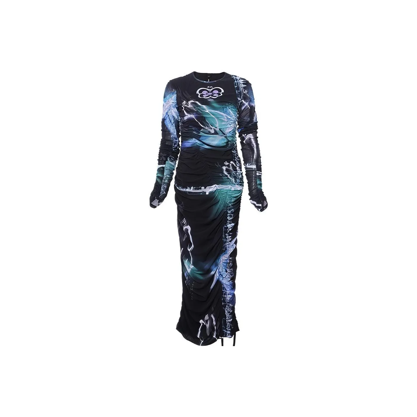 UPON PRO Платье Женское Многоцветное