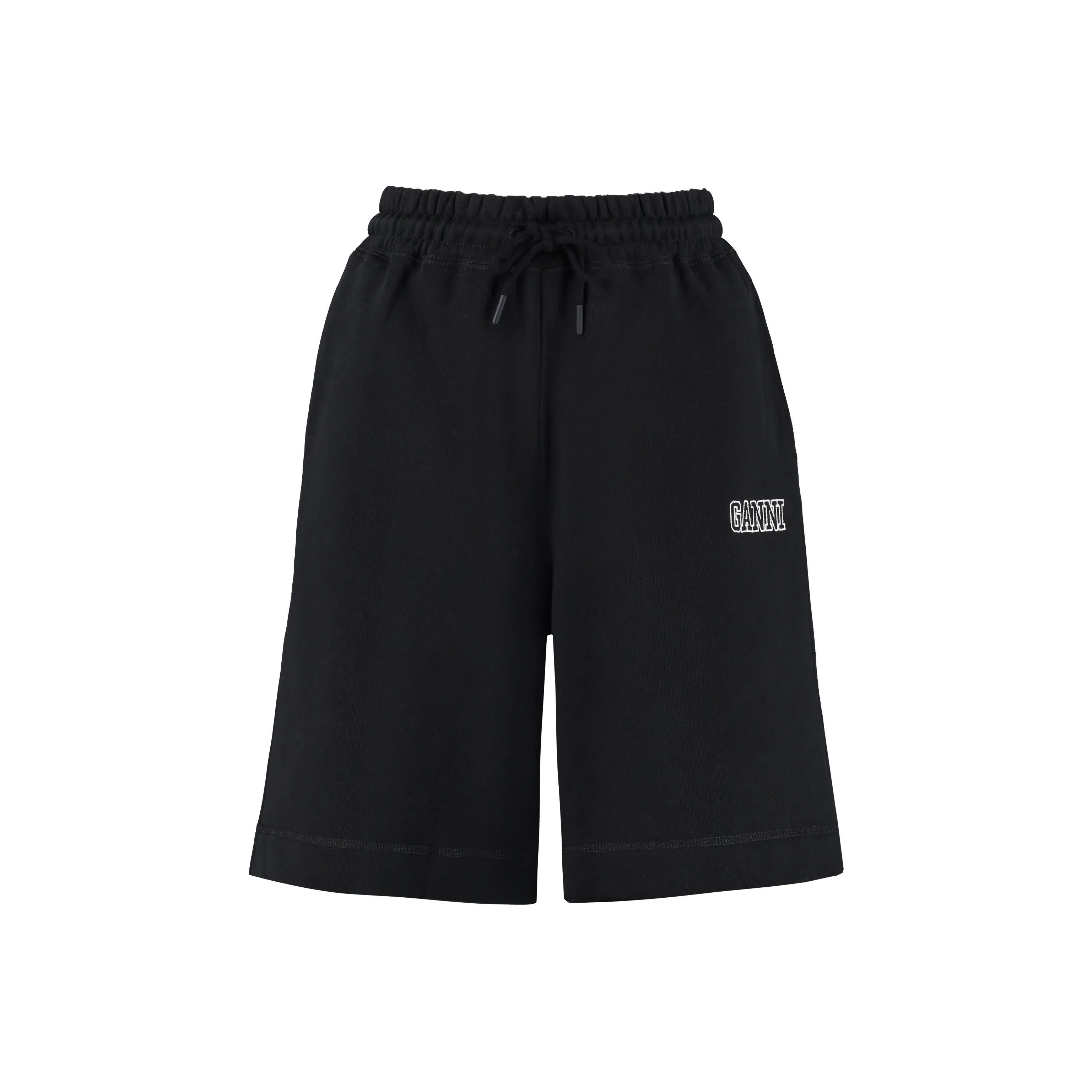 GANNI Черные Повседневные Шорты для Женщин