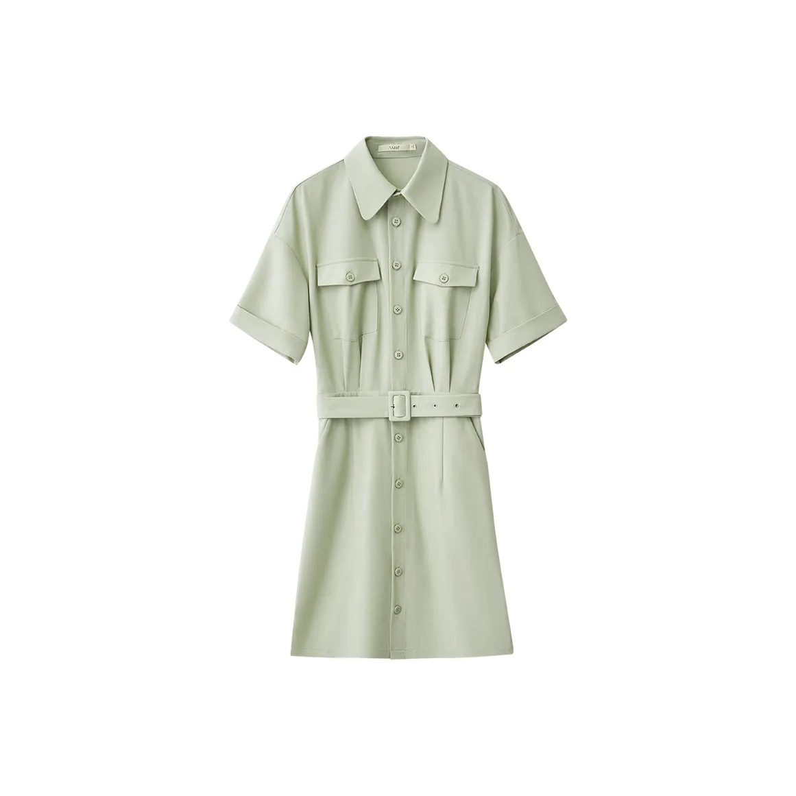 AMII Short Sleeved Dress Women's Mint Green