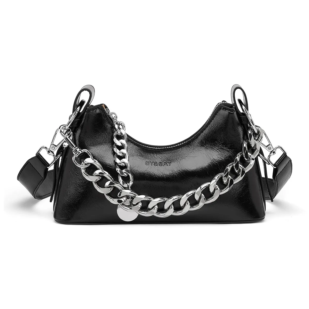 ST SAT Сумка через плечо из синтетической кожи сумка с цепочкой сумка через плечо женская многоцветная