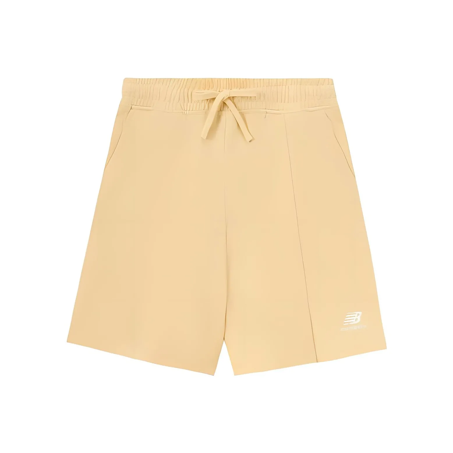 New Balance совместные повседневные шорты женские желтые