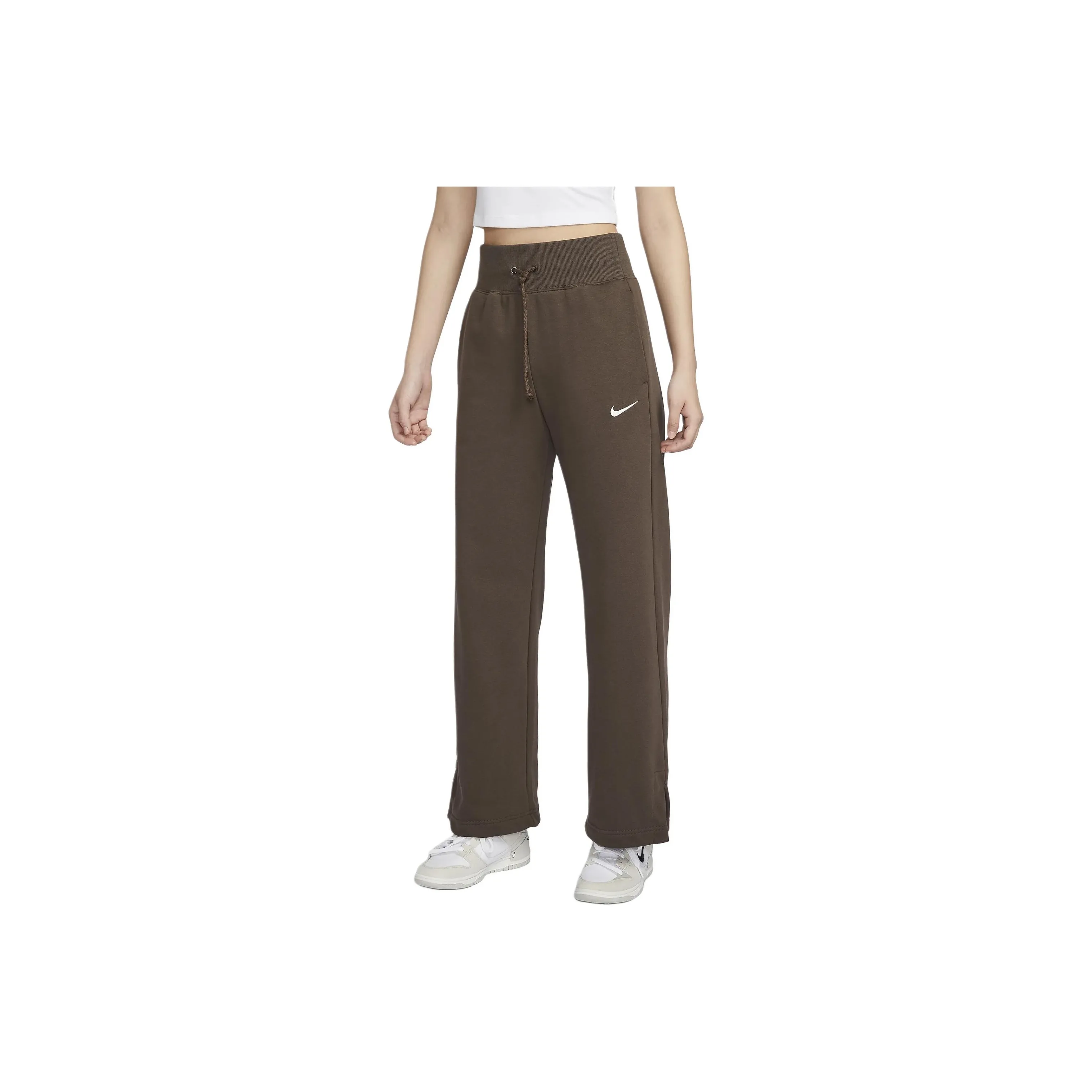 Nike Knitted Sweatpants Women's Brown