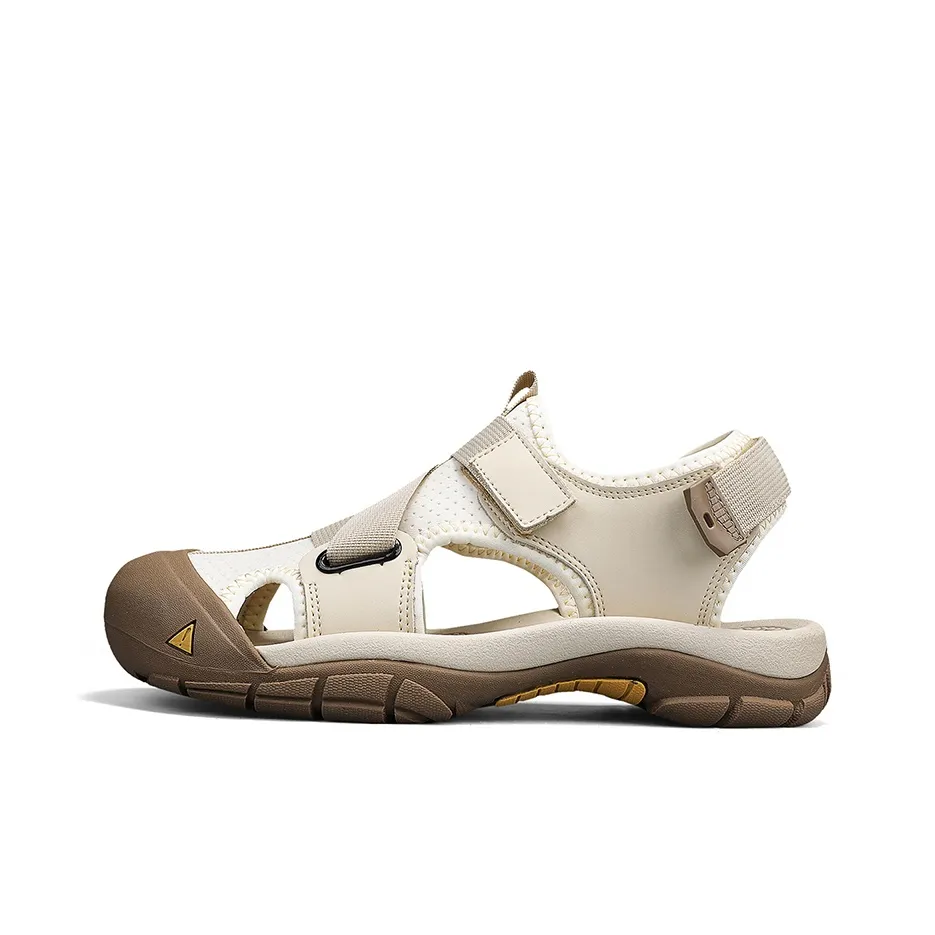 TELENT Противоскользящая водонепроницаемая обувь для активного отдыха Мужская Бежевая