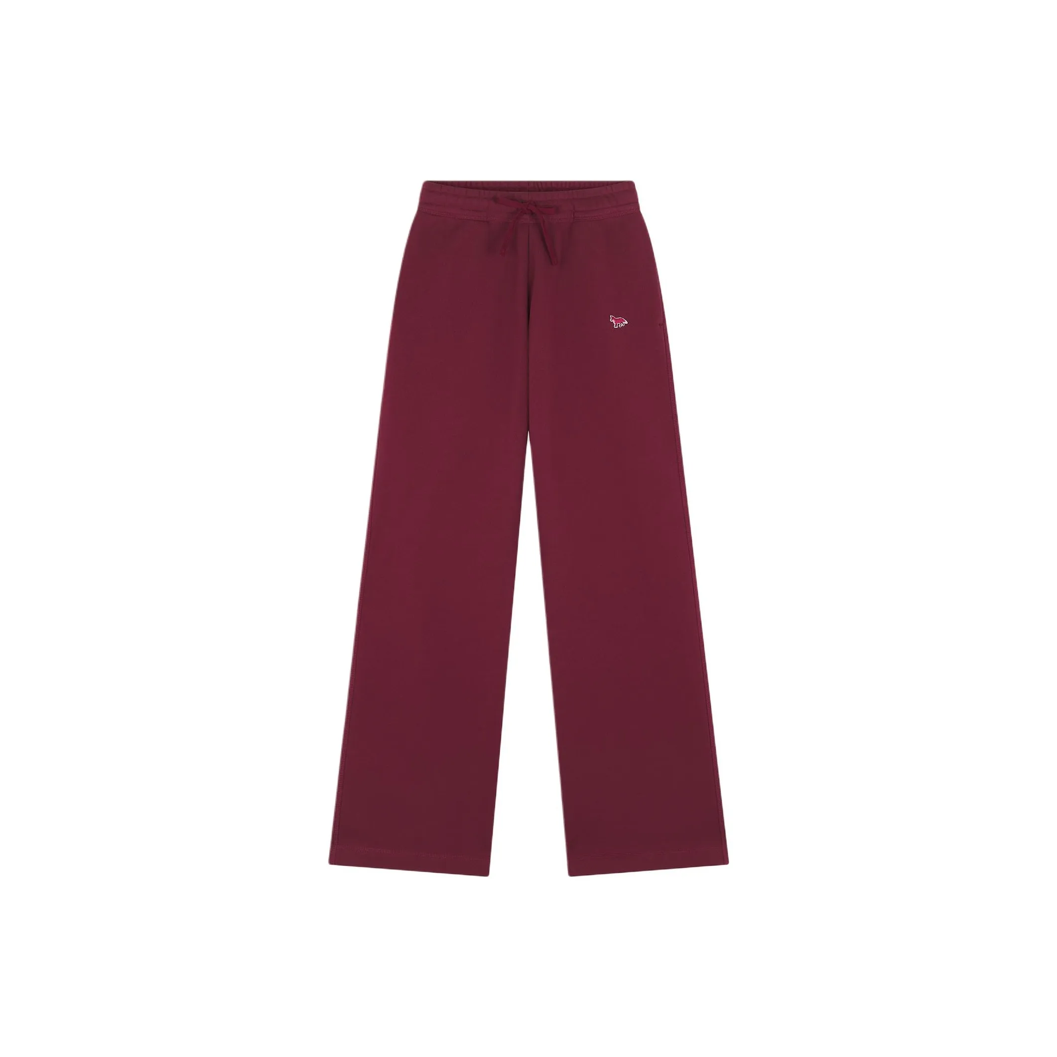 Maison Kitsune FW24 Повседневные брюки Женские Красный Звезда