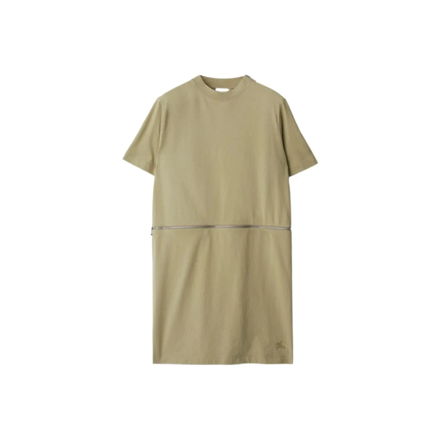 Burberry Logo embroidered Cotton Dress