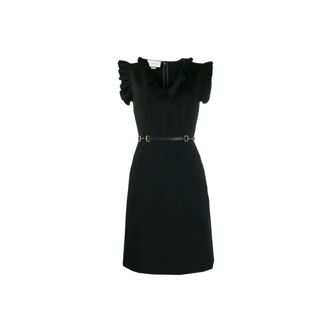 GUCCI Sleeveless Dress Women's Black