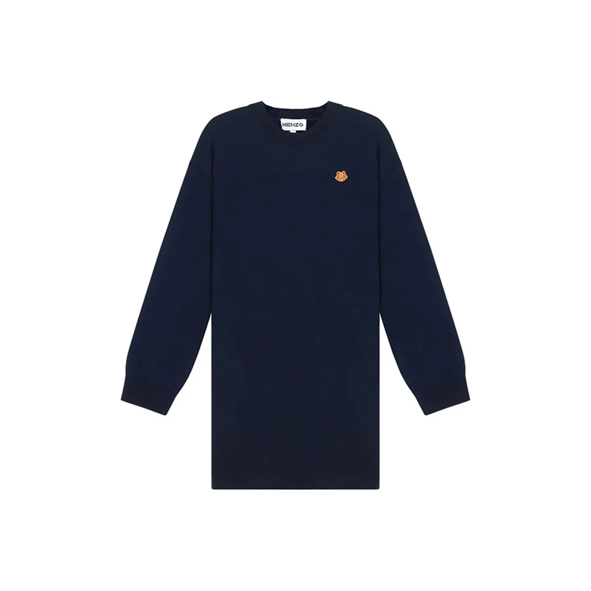 KENZO Long Sleeved Dresses Women's Dark Blue