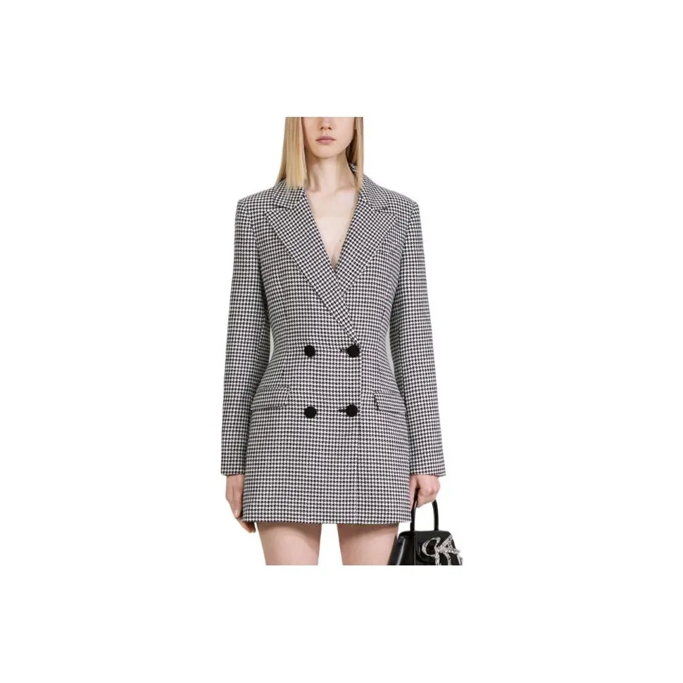 Self portrait FW22 Long Sleeved Dress Women's Gray