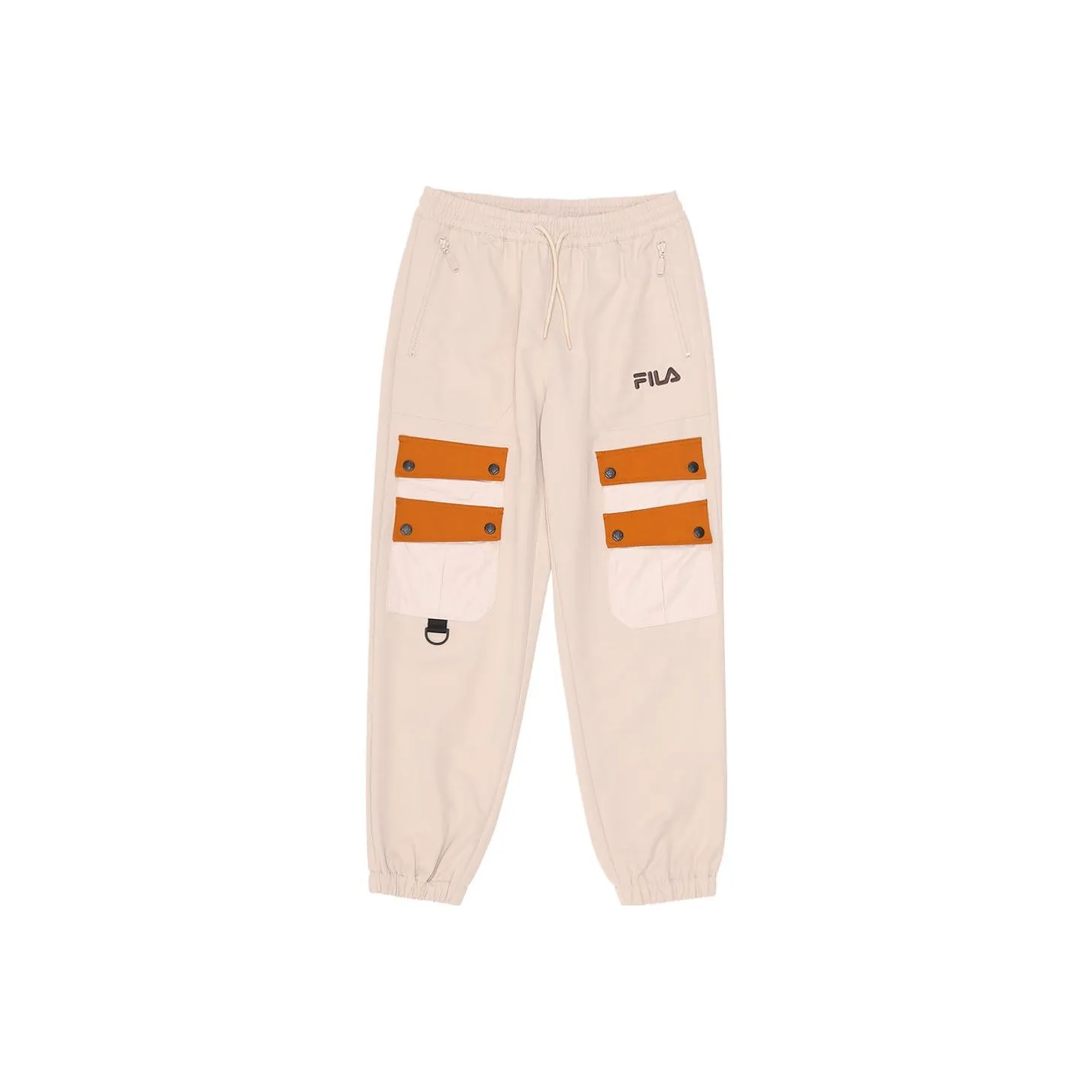 FILA FUSION Knitted Sweatpants Women's Skin Gray