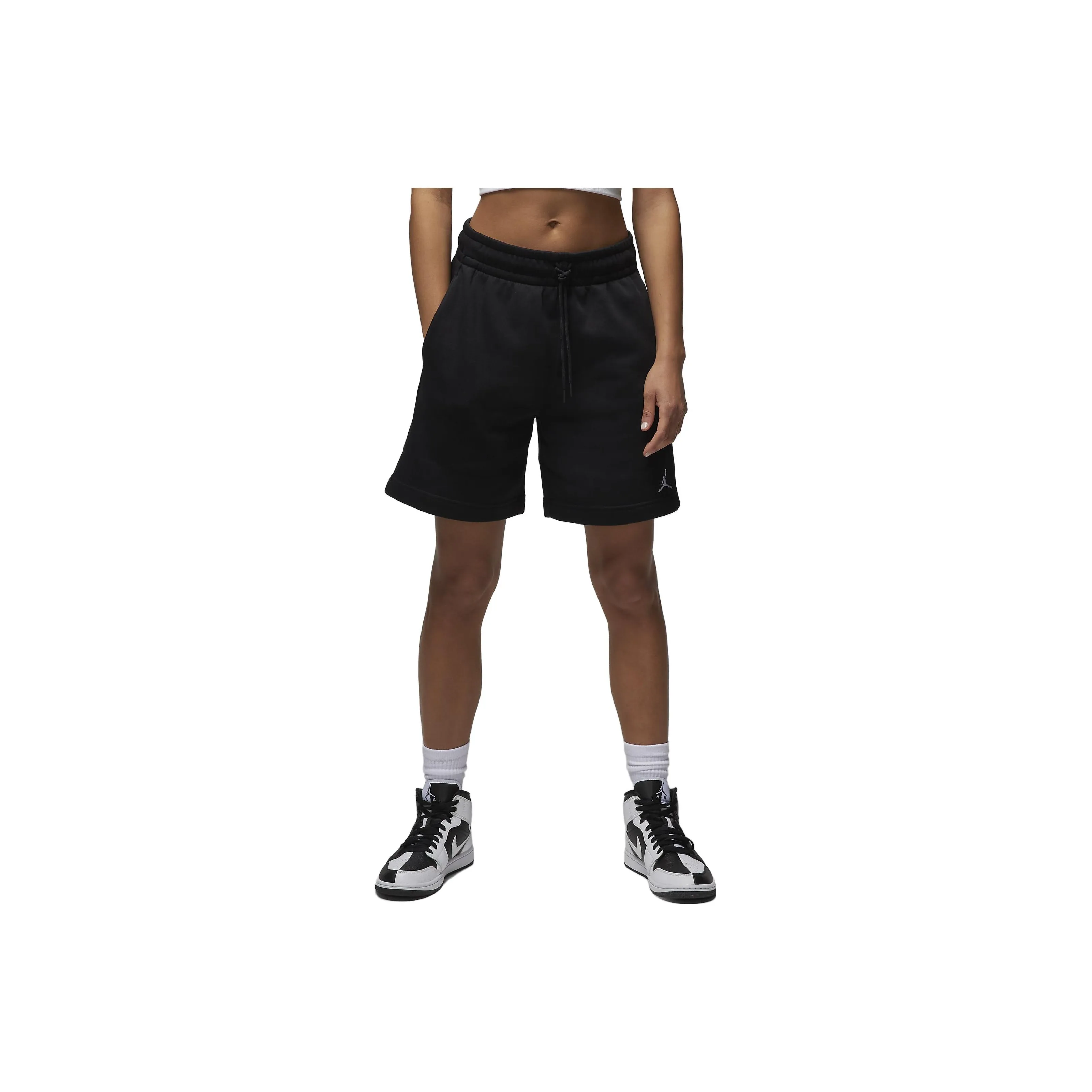 Jordan Brooklyn Fleece Casual Shorts Women's Black