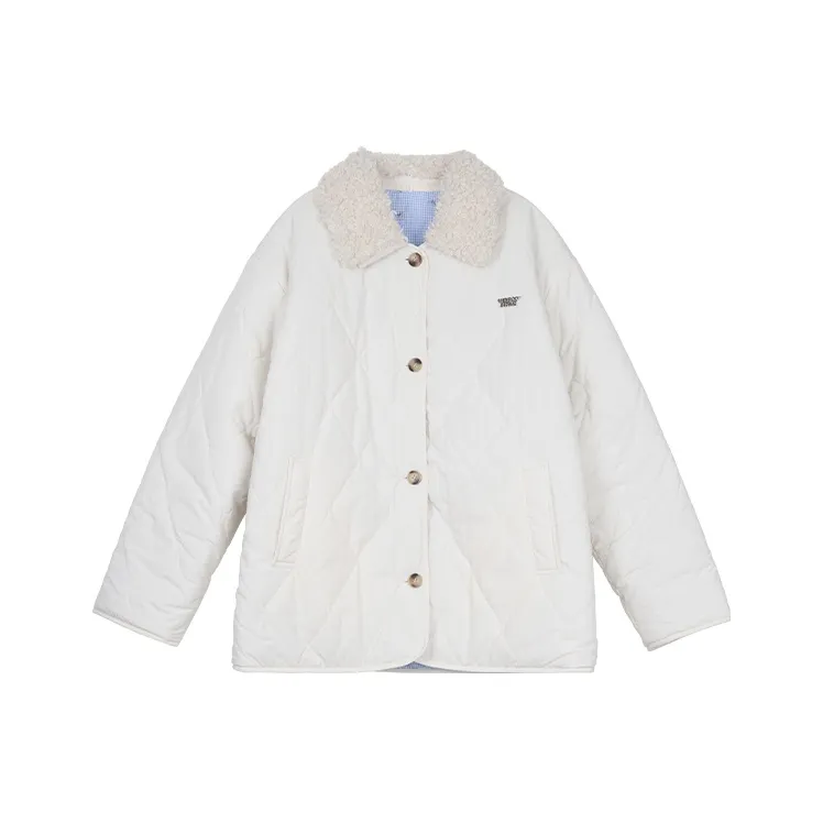 MASOOMAKE Puffer Jacket Women's White