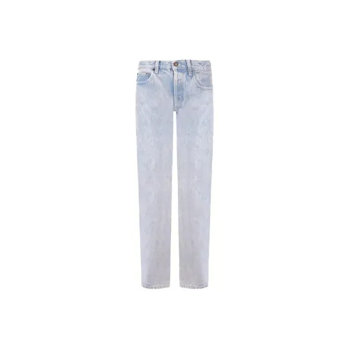 SAINT LAURENT Синие Женские Джинсы