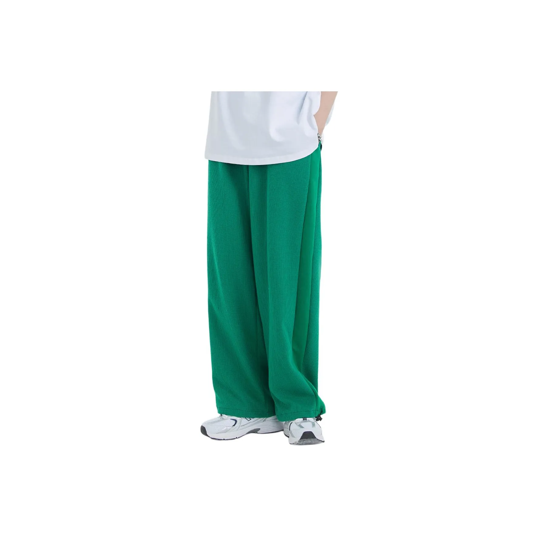 CHILLG LAB Knitted Sports Pants Women's Green