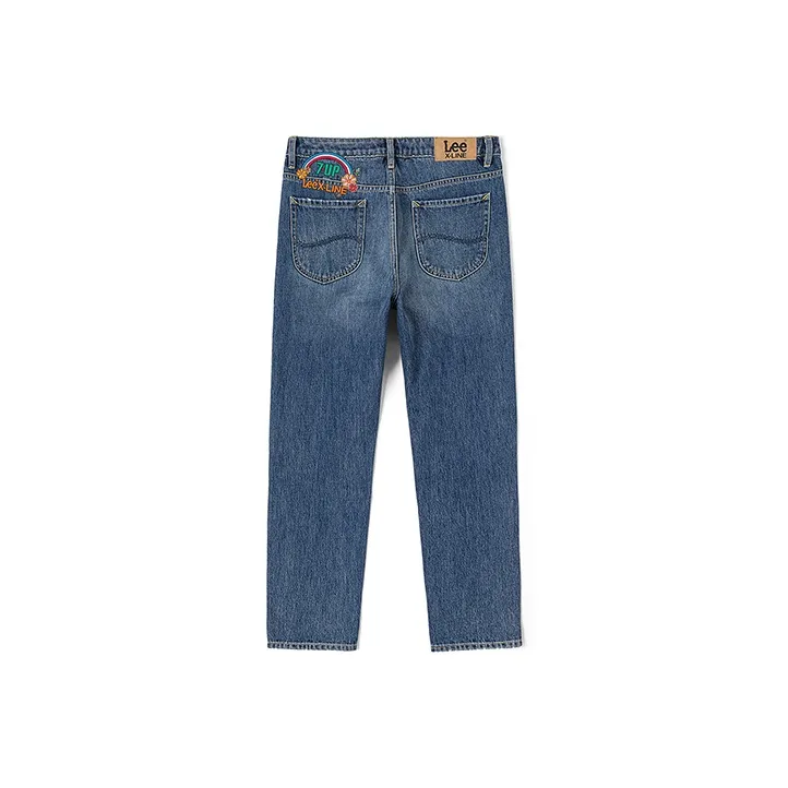 Lee Средне-голубые Женские Джинсы